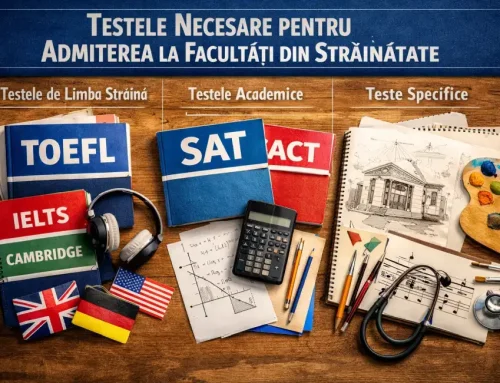 Ce teste sunt necesare, în general, pentru admiterea la o facultate din străinătate?